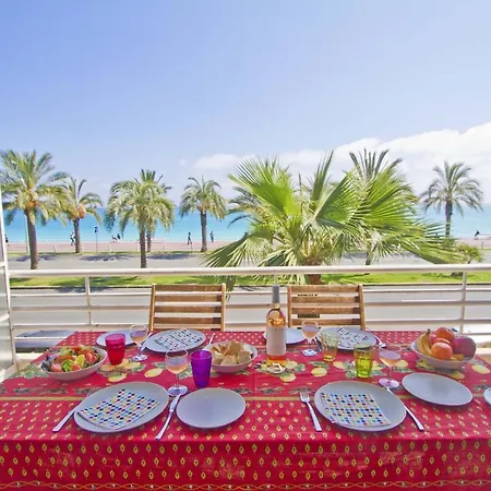 Apartment Sea Front Cedres Promenade Nizza